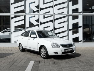 2014 Lada (ВАЗ) Priora I Рестайлинг, белый, 790000 рублей, вид 1