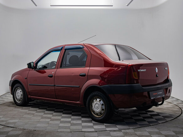 2009 Renault Logan I, красный - вид 2