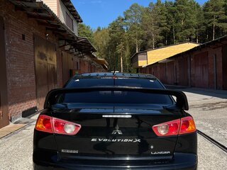 2007 Mitsubishi Lancer X, чёрный, 850000 рублей, вид 4
