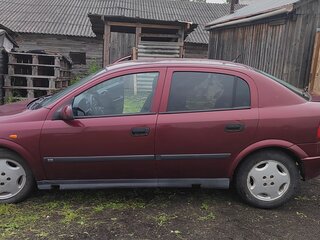 1998 Opel Astra G, красный, 170000 рублей, вид 4