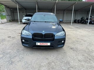 2013 BMW X6 30d I (E71) Рестайлинг, синий, 2350000 рублей, вид 3