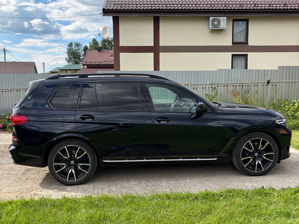 2019 BMW X7 40i I (G07), синий, 6530000 рублей - вид 22