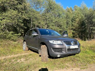 2007 Volkswagen Touareg I Рестайлинг, чёрный, 1399000 рублей, вид 4