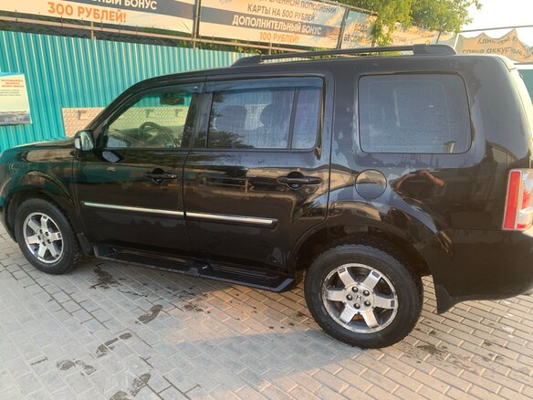 2012 Honda Pilot II Рестайлинг, чёрный, 1800000 рублей - вид 3