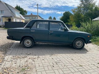 2005 Lada (ВАЗ) 2107, синий, 127000 рублей, вид 4