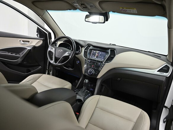 2017 Hyundai Santa Fe III Рестайлинг, белый - вид 8