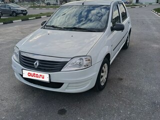 2011 Renault Logan I Рестайлинг, белый, 430000 рублей, вид 3