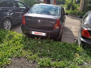 2007 Renault Logan I, чёрный, 285000 рублей, вид 4
