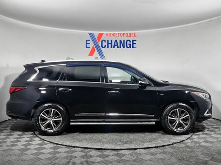 2017 Infiniti QX60 I Рестайлинг, чёрный, 1689000 рублей, вид 4