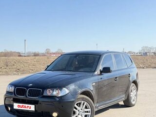 2008 BMW X3 20i I (E83) Рестайлинг, чёрный, 900000 рублей, вид 1