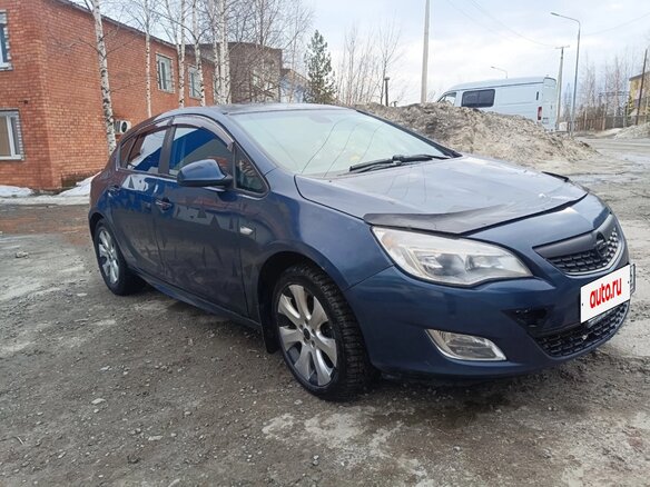 2010 Opel Astra J, синий, 620000 рублей - вид 3