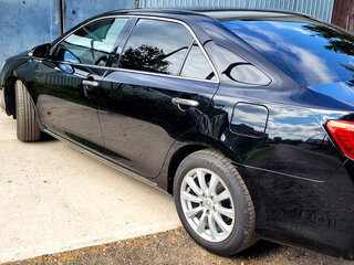 2014 Toyota Camry VII (XV50), чёрный, 1790000 рублей, вид 3