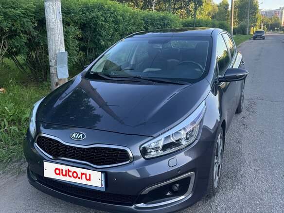 2016 Kia Ceed II Рестайлинг, серый, 1500000 рублей - вид 1