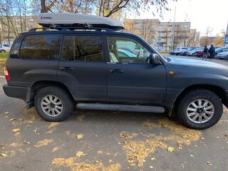 2006 Toyota Land Cruiser 100 Series Рестайлинг 2, чёрный, 2050000 рублей, вид 4