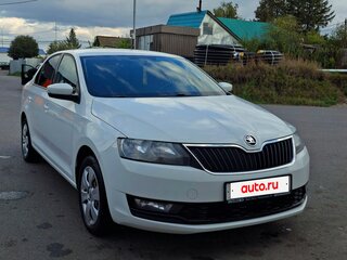 2018 Skoda Rapid I Рестайлинг, белый, 1290000 рублей, вид 3