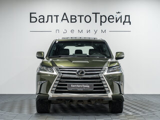 2021 Lexus LX 570 III Рестайлинг 2, зелёный, 12550000 рублей, вид 2