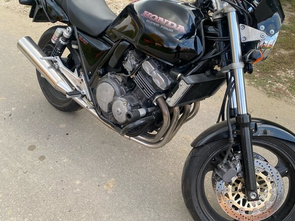 1992 Honda CB 400 Super Four, чёрный, 250000 рублей - вид 5