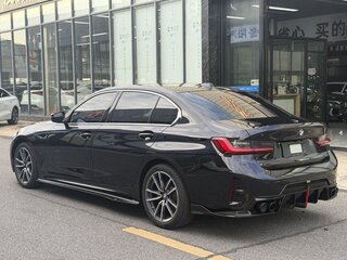2023 BMW 3 серии 320i VII (G2x) Рестайлинг, чёрный, 3462355 рублей, вид 4