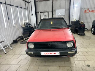 1990 Volkswagen Golf II, красный, 60000 рублей, вид 2
