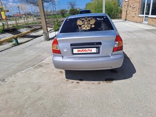 2005 Hyundai Accent ТагАЗ II, серебристый, 380000 рублей, вид 4
