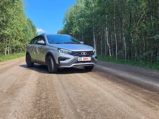 2023 Lada (ВАЗ) Vesta SW Cross I Рестайлинг (NG), серый, 1130000 рублей, вид 1