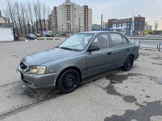 2004 Hyundai Accent ТагАЗ II, серый, 250000 рублей, вид 4