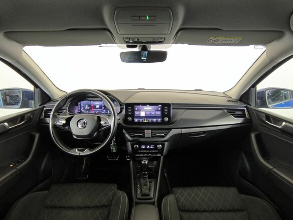 2022 Skoda Rapid II, синий - вид 9