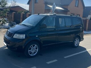 2007 Volkswagen Multivan T5, чёрный, 1250000 рублей, вид 1