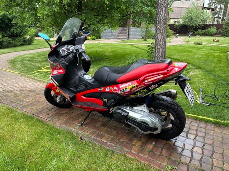 2009 Gilera Supersport, красный, 200000 рублей, вид 4