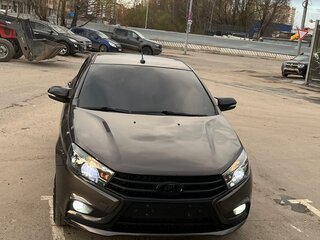2018 Lada (ВАЗ) Vesta I, коричневый, 560000 рублей, вид 2