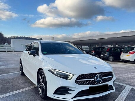 2022 Mercedes-Benz A-Класс 200 d IV (W177), белый, 2200000 рублей, вид 3