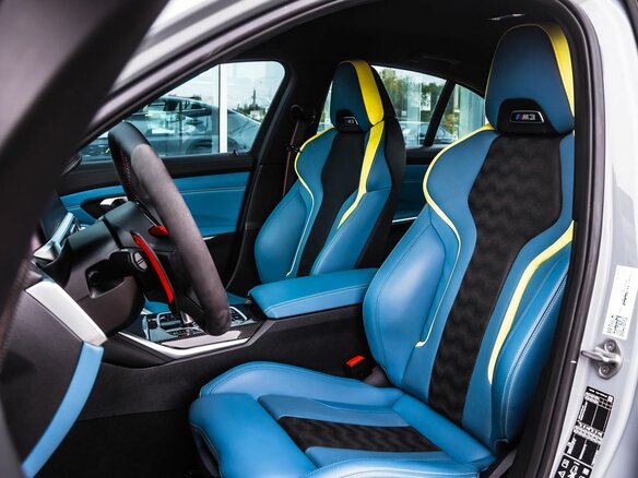 2022 BMW M3 Competition Package VI (G80), серый, 10730000 рублей - вид 12