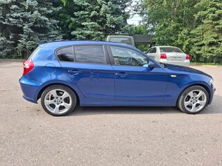 2008 BMW 1 серии 120i I (E81/E82/E87/E88) Рестайлинг, синий, 730000 рублей, вид 2
