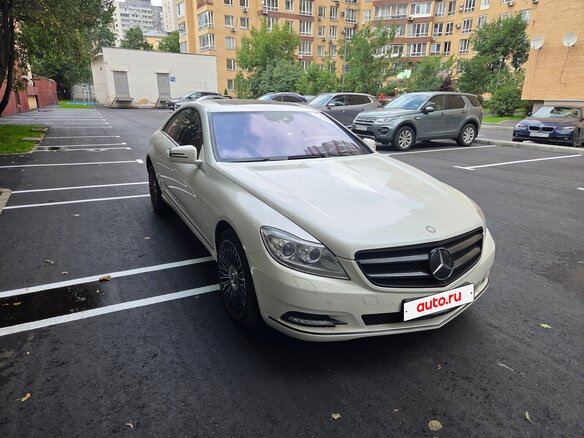 2012 Mercedes-Benz CL-Класс 500 III (C216) Рестайлинг, белый, 2200000 рублей - вид 2