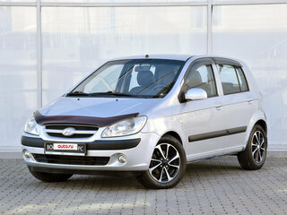 2008 Hyundai Getz I Рестайлинг, серебристый, 530000 рублей, вид 1
