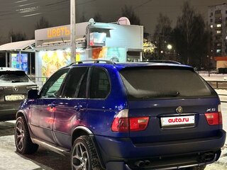 2000 BMW X5 4.4i I (E53), синий, 1150000 рублей, вид 3