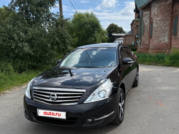 2011 Nissan Teana II (J32) Рестайлинг, чёрный