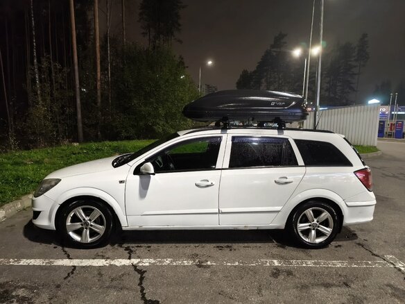 2008 Opel Astra H Рестайлинг, белый, 380000 рублей - вид 8