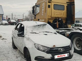 2024 Lada (ВАЗ) Granta I Рестайлинг, белый, 337000 рублей, вид 1