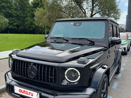 2021 Mercedes-Benz G-Класс AMG 63 AMG II (W463), чёрный, вид 1