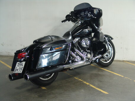 2008 Harley-Davidson Street Glide, чёрный, 1100000 рублей, вид 3