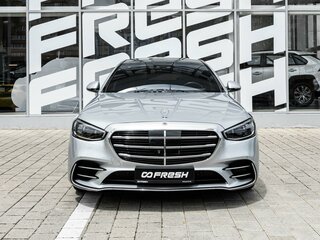 2021 Mercedes-Benz S-Класс 500 Long 4MATIC VII (W223), серый, 8190000 рублей, вид 3
