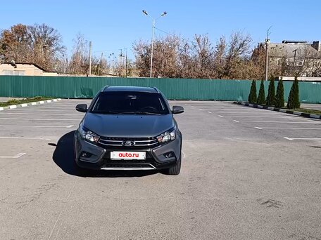 2019 Lada (ВАЗ) Vesta SW Cross I, серый, 970000 рублей, вид 5