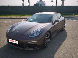 2013 Porsche Panamera Diesel I Рестайлинг, коричневый, 3600000 рублей, вид 2