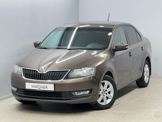 2019 Skoda Rapid I Рестайлинг, коричневый, 1134000 рублей, вид 1