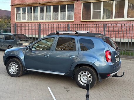 2014 Renault Duster I, синий, 875000 рублей, вид 4