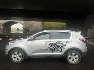 2013 Kia Sportage III, серебристый, 658350 рублей, вид 5