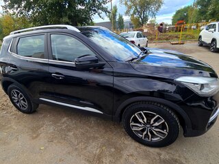 2022 Chery Tiggo 4 I Рестайлинг, чёрный, 975000 рублей, вид 3