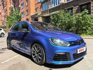2012 Volkswagen Golf R VI, синий, 1640000 рублей, вид 1