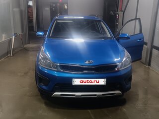 2018 Kia Rio X-Line IV, синий, 970000 рублей, вид 1